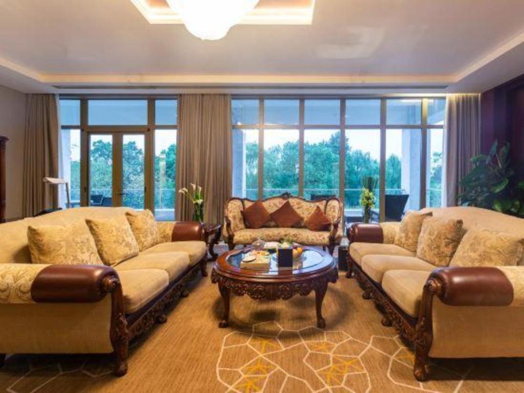 Suzhou Jinji Lake Grand Hotel Exterior foto