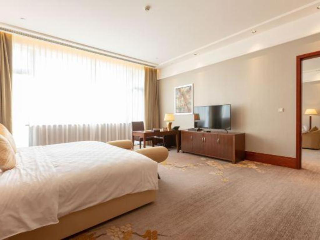 Suzhou Jinji Lake Grand Hotel Exterior foto
