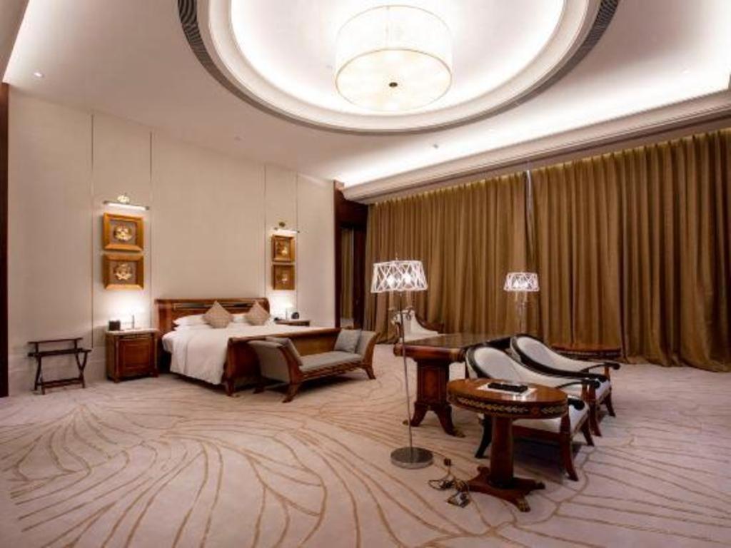 Suzhou Jinji Lake Grand Hotel Exterior foto